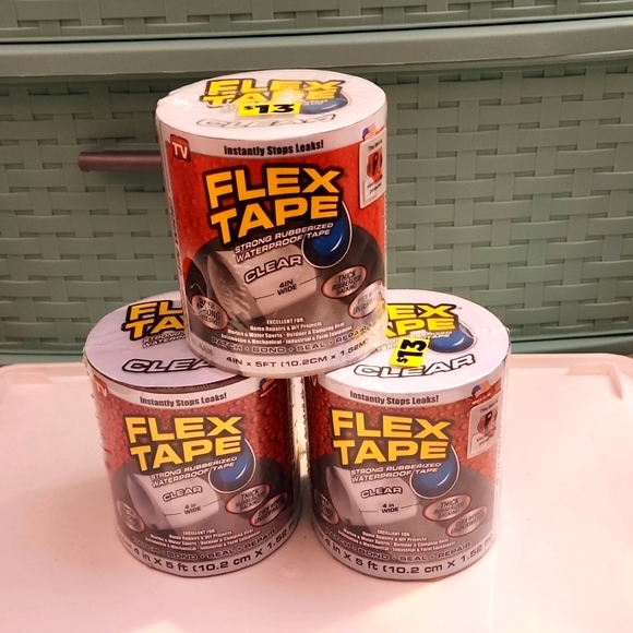 Flex Seal Other New Never Opened Clear Flex Seal Tape Poshmark
